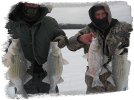 Cheney Reservoir ice fishing